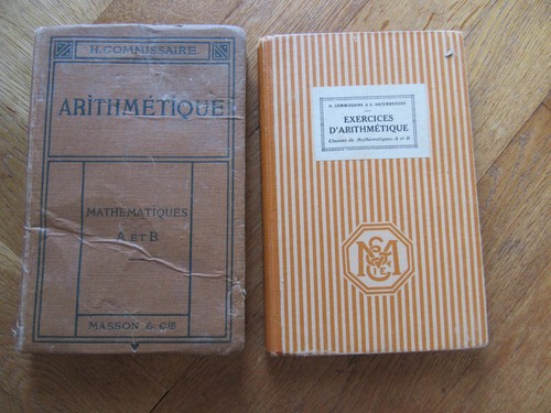 Lot livres arithmétique - 2,