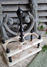 ANCIEN VINAIGRIER TERRE DE FER NAPOLEON III HM