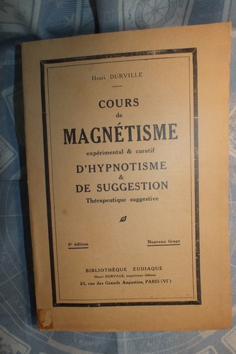 Livre ancien henri durville - livre,