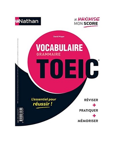 Grammaire vocabulaire toeic - vocabulaire,