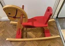 cheval à bascule ancien En