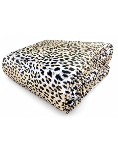 Couvre lit matelassé léopard - matelassÉ,
