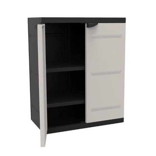 Armoire basse portes - armoire,