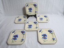 6 assiettes à dessert