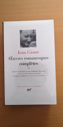 Giono œuvres romanesques - giono, Œuvres,