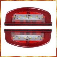 2 x Feux D'éclairage LED Plaque D'immatriculation Pour Voiture Camion Remorque