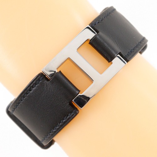 Hermes logo bangle bracelet - logo,