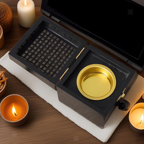 Boîte brûleur encens en - d'encens,