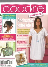 COUDRE C'EST FACILE N°30 TOPS VITAMINES / ROBE-PONCHO / CHEMISE POUR GARCONS