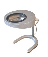 Lampe loupe d'horloger "Gitac" de style industrielle par Jaeger / années 50