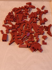 Lego. Vrac. Pièces Dark Red.