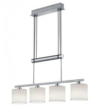 Suspension design Trio Lighting Garda – 4 abat-jours