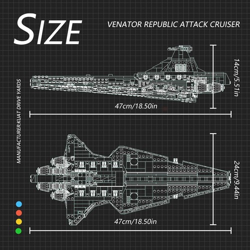 Moc venator class star - moc:, venator-class