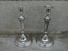 Paire bougeoirs empire