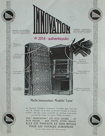Publicite innovation malle - publicite,