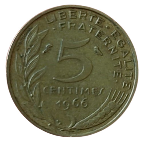 France centimes 1966 coin - france,