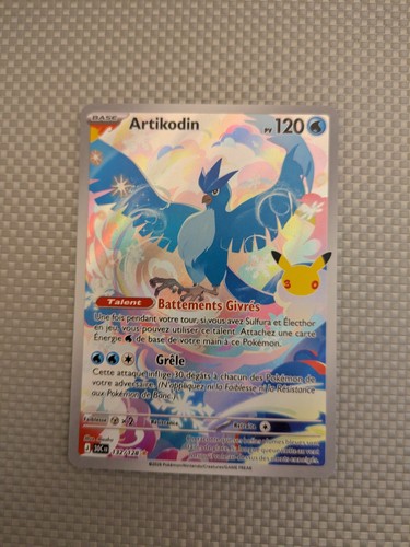 Carte pokémon artikodin - pokémon,