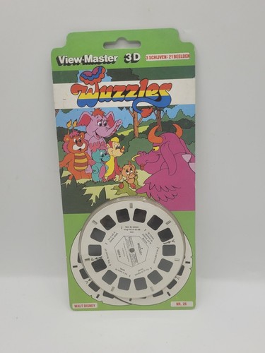 Wuzzles 1985 view master - 1985, view-master