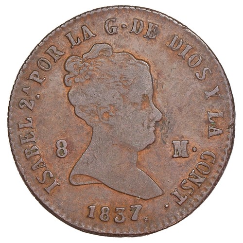 Espagne maravedis 1837 - -, 8