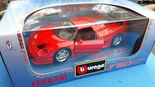 Burago 3362 - FERRARI F60 Hard-top 1995, Rouge 1:18