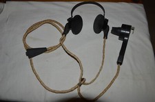 ECOUTEUR & MICROPHONE RADIO HF ZC1 Mk 2-BLINDES CANADIENS-LIBERATION 1944