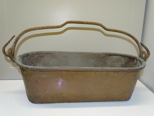 Ancienne poissonniere cuivre - -ancienne,
