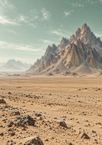 Art print desert - print,