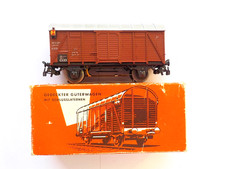 Wagon Marklin Marchandises Couvert Fin de Convoi Avec Boite Référence 4506