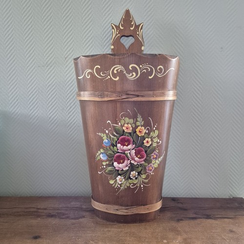 Ancien porte parapluie - , floral