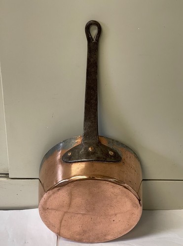 Ancienne casserole cuivre - casserole, en
