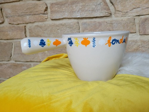 Creuset fondue caquelon - le,
