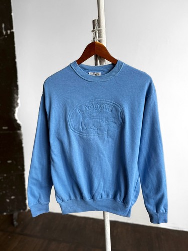 Sweat lacoste vintage bleu - sweat,