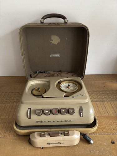 Magnétophone grundig - magnétophone,