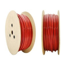Rouge câbles gaine pvc - rouge,