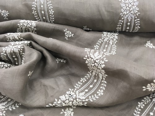 Dernier coupon tissu - tissu, lin