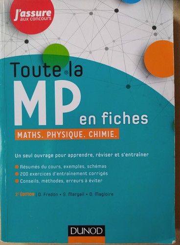 Toute en fiches - mp,