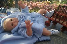 bébé reborn Benjamin en bleu