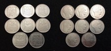 Lot 8 x 10 FRANCS TURIN en