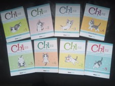 CHI une vie de chat : lot des 8 premiers tomes - Konami Kanata - TBE