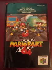 Notice Manuel n64  Nintendo 64 Mario kart TBE