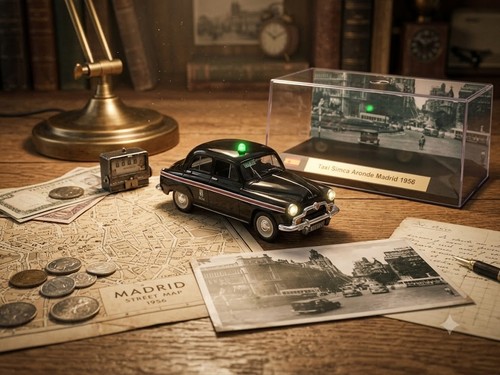 Taxi simca aronde madrid 1956 - taxi,