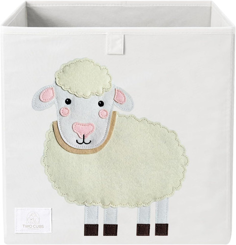 Foldable toy storage cube - foldable,