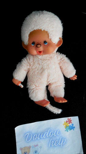 Doudou peluche kiki vrai - kiki, le
