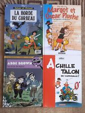 Lot de 4 BD Bandes dessinés