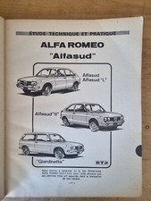 REVUE TECHNIQUE AUTOMOBILE RTA ALFA ROMEO ALFASUD tous modèles