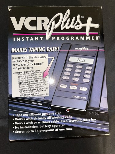 Vcr plus instant - plus,