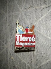 Pin's Tiercé Magazine - Prix d'Amérique 1993 - turfiste