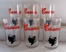 Lot verres aperitif casanis - lot, 6