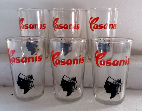 Lot verres aperitif - aperitif, casanis