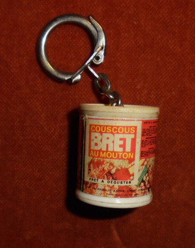 Porte clés boite - boite, conserve